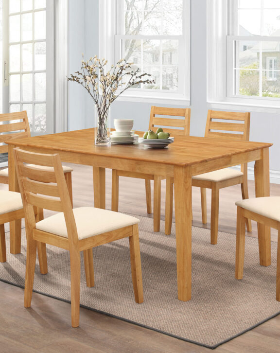 Boston Dining set Table & 6 Chairs