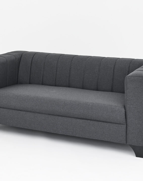 3 Seater Grace Grey Fabric Sofa