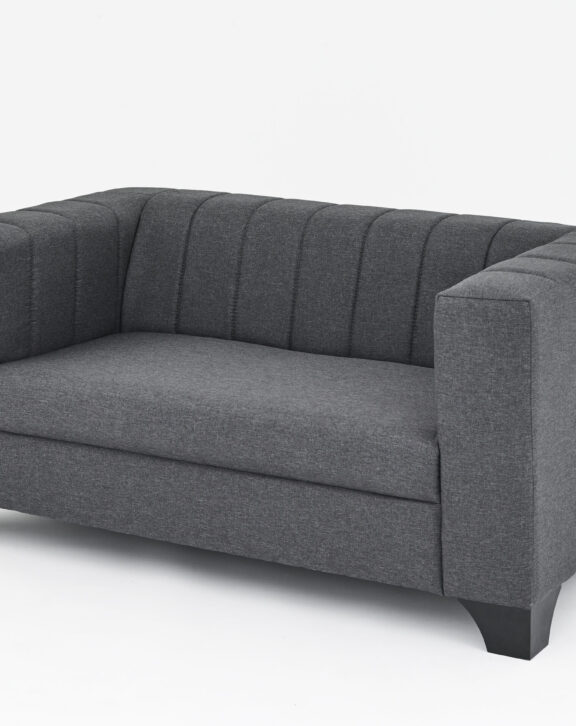 2 Seater Grace Grey Fabric Sofa