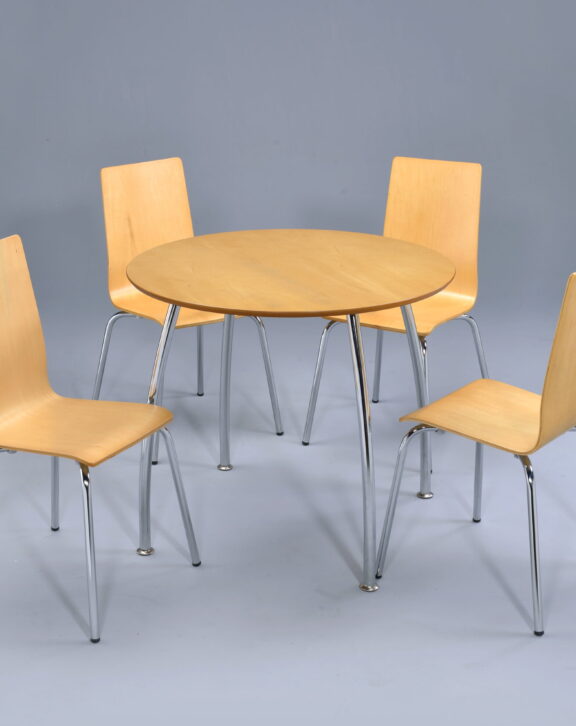 Owl Round Set - Table & 4 Chairs