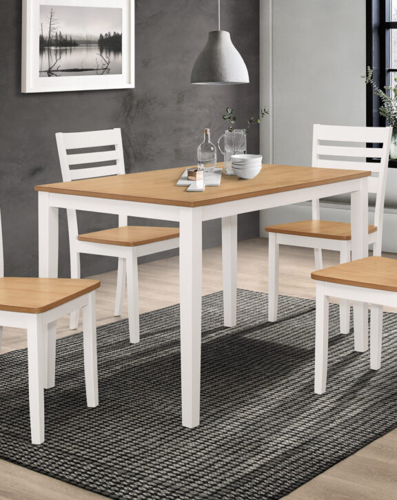 Oxford Dining Set - Table & 4 Chairs